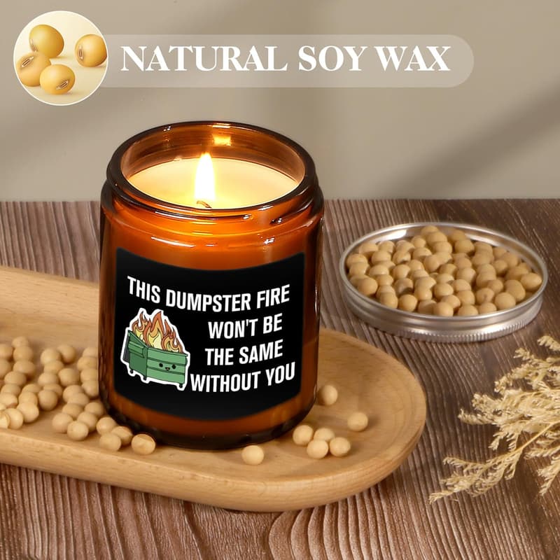 Farewell Gift Candle for Coworker Moving to New Job