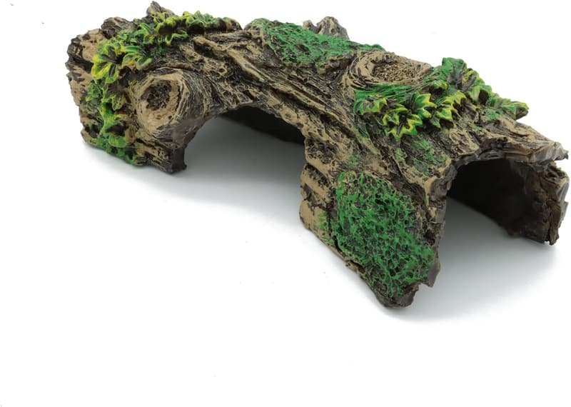 Resin Hollow Tree Trunk Aquarium Ornament for Bettas