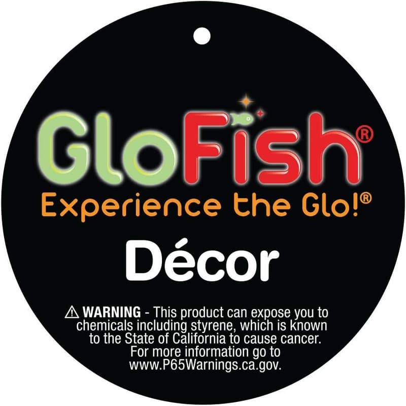 GloFish Castle Ornament - Large Colorful Aquarium Decor