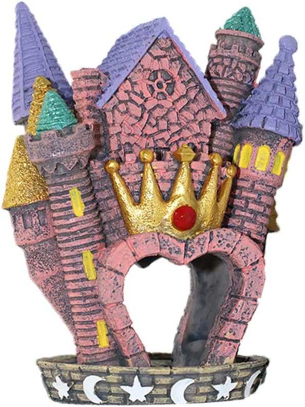 Princess Castle Aquarium Hideout for Betta & Shrimp