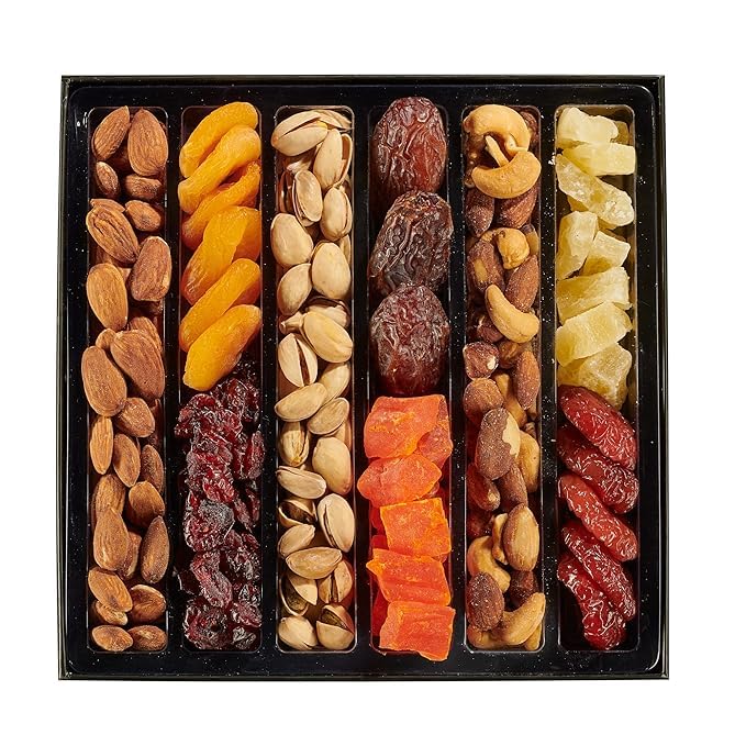 Birthday Dried Fruit & Nuts Gift Basket - Gourmet Snack Box