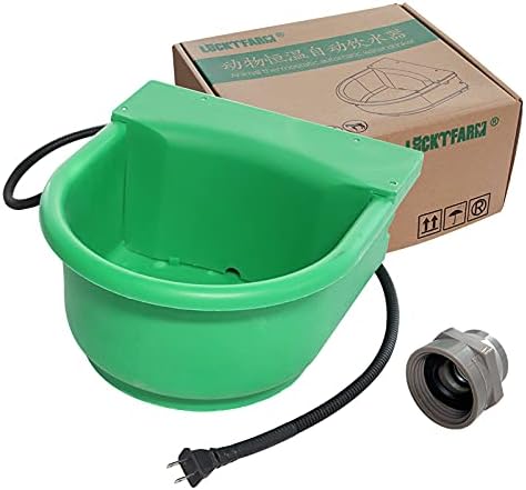 Outdoor Automatic Heated Dog Bowl for Pets and Livestock