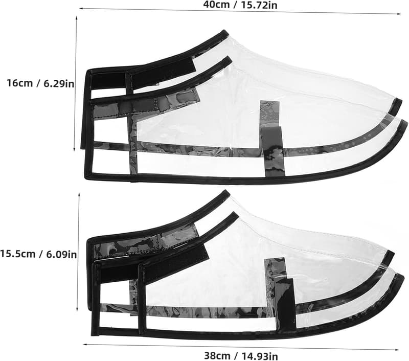 Waterproof Shoe Covers for Barbers - 2 Pairs
