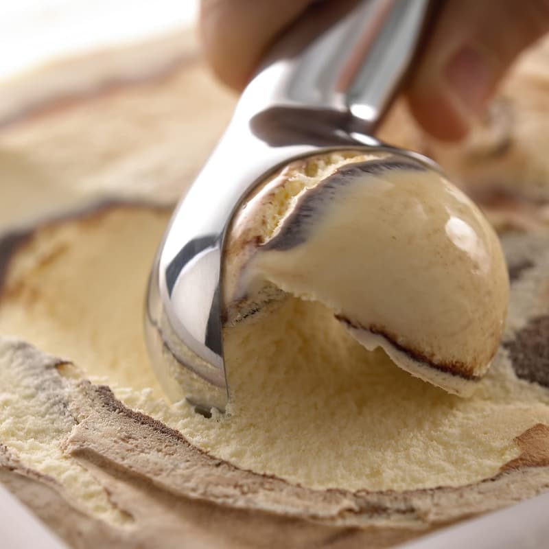 Liquid-Filled Ice Cream Scoop with Heat Conductive Handle, 4 oz