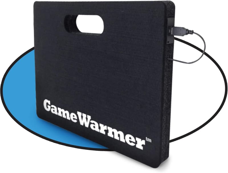 Rechargeable Heated Stadium Seat Cushion for Events & Camping