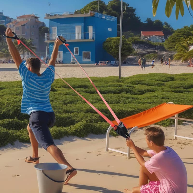 Heavy-Duty Water Balloon Launcher Slingshot for Adults