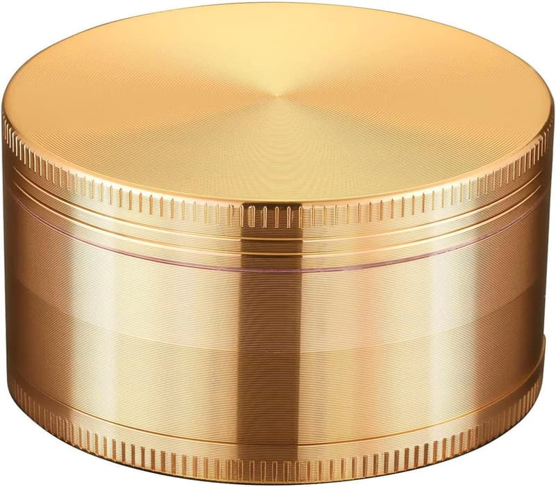 Gold Spice Grinder - 2.4 in Diameter