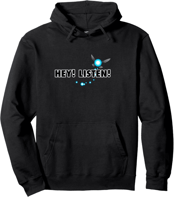Zelda Navi Blue Trail Logo Pullover Hoodie