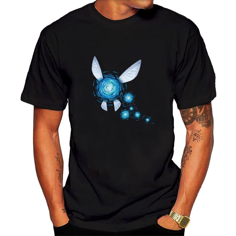 Men's Van Gogh Zelda T-Shirt - XXL Black
