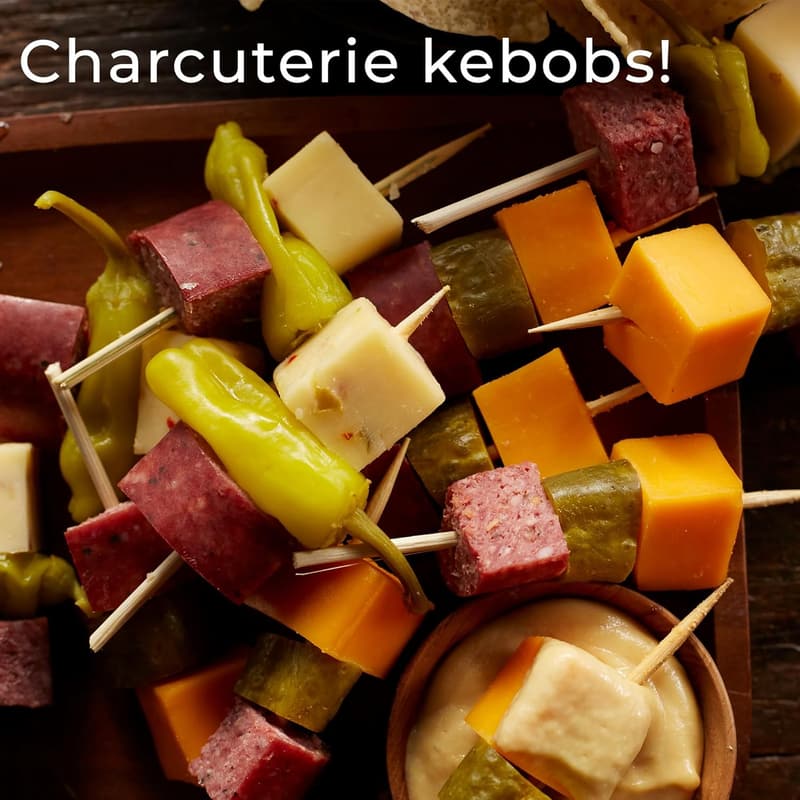 Hickory Farms 100% Beef Summer Sausage 3-Pack for Charcuterie