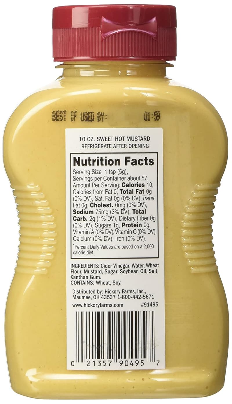 Sweet Hot Mustard - Hickory Farms Farmstand Recipe