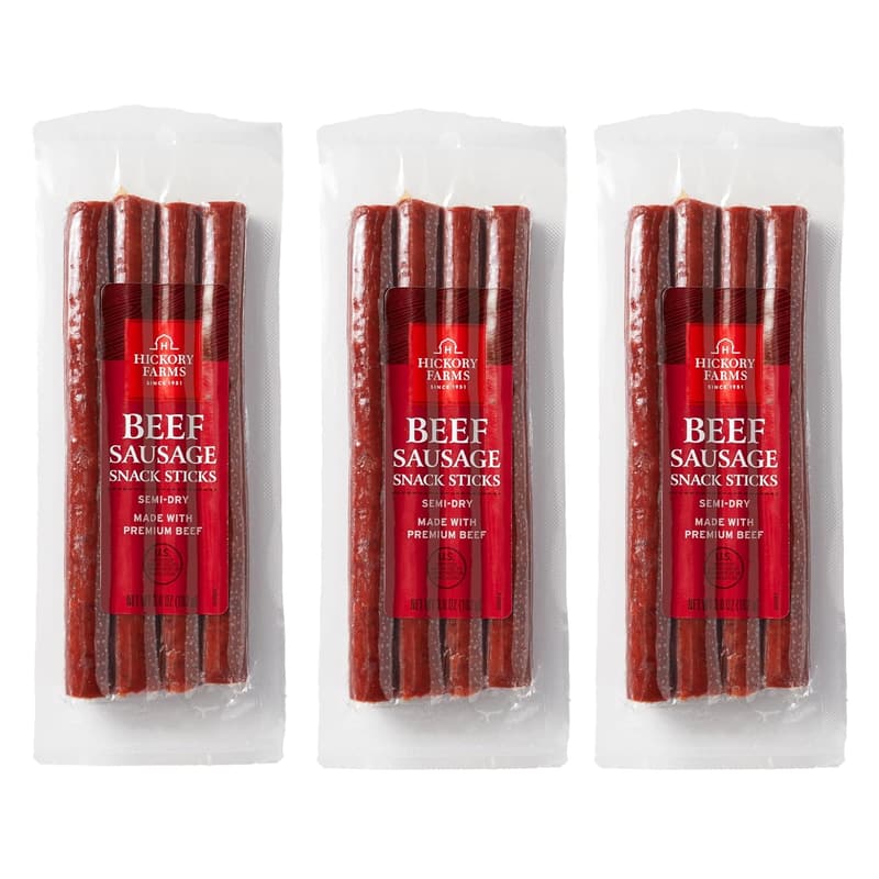 High-Protein Gluten-Free Beef Sticks 3-Pack