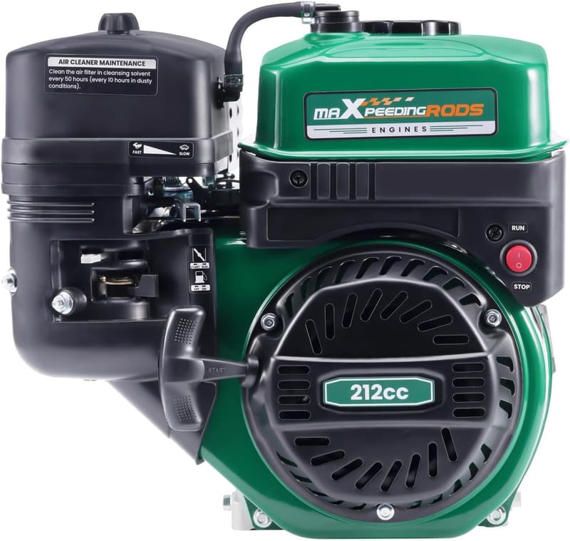 212cc Gas Engine for Go-Karts and Lawn Equipment, 4 Stroke OHV