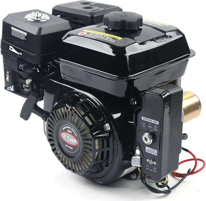 Gas Powered 212cc 7.5HP Go Kart Engine with Electric Start