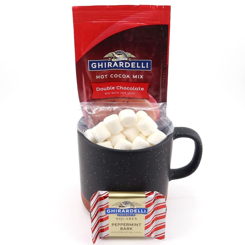 Christmas Gourmet Hot Chocolate Gift Set with Mug & Treats