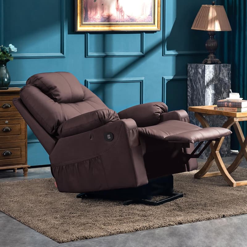 Electric Power Lift Recliner Chair with Massage & Heat for Seniors