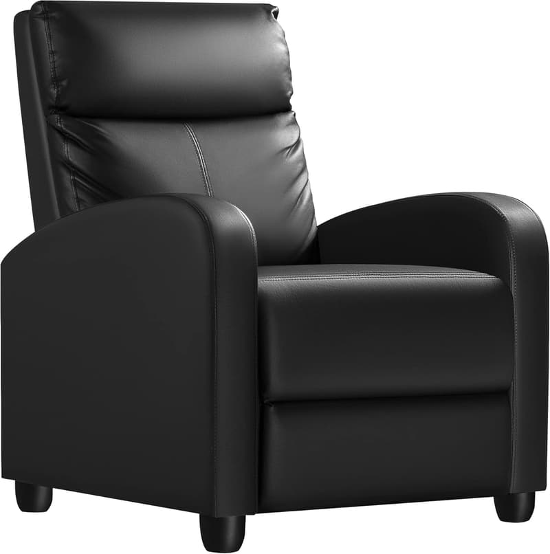 Recliner Chair with Lumbar Support for Home Theater Seating