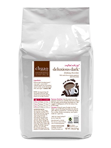Gourmet Dark Hot Cocoa Drinking Chocolate - 5 lb Bag