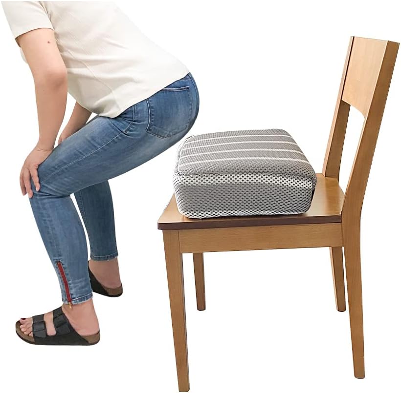 Extra Firm Adult Booster Seat Cushion – Washable Riser Pad