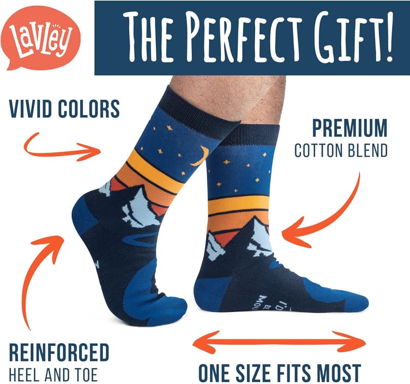 Funny Socks - Unique Gifts for Men, Women, and Teens