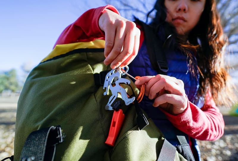 Durable Stainless Steel Multi-Tool Carabiner for Outdoor Adventures