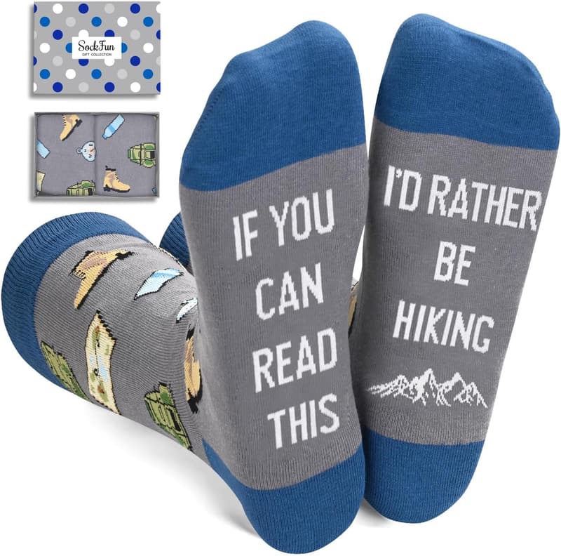 Sports Gifts for Men - Bowling, Hiking, Racing Socks