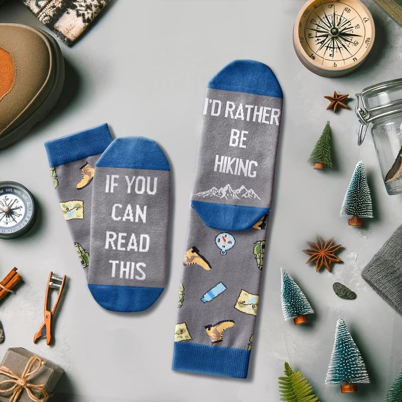Sports Gifts for Men - Bowling, Hiking, Racing Socks