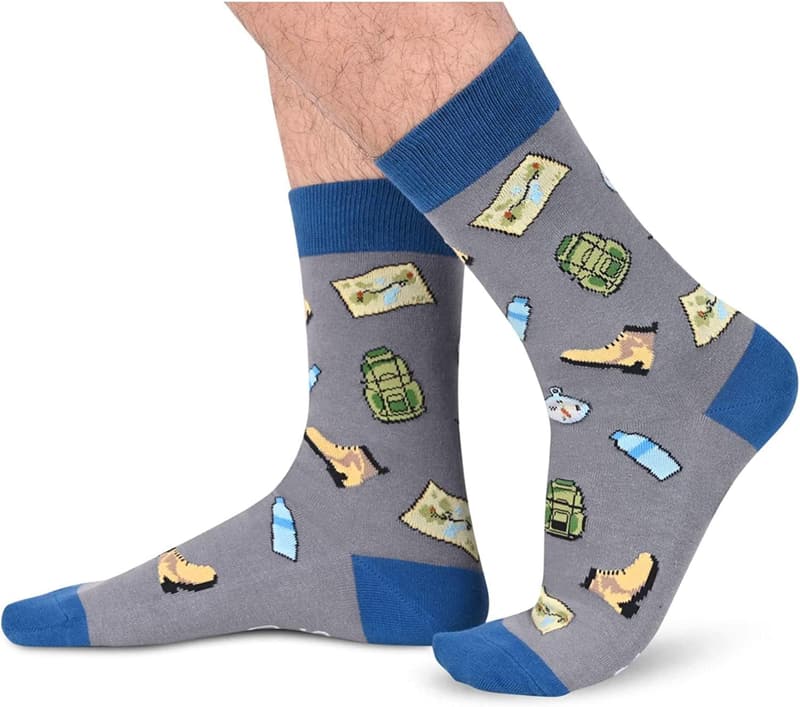 Sports Gifts for Men - Bowling, Hiking, Racing Socks