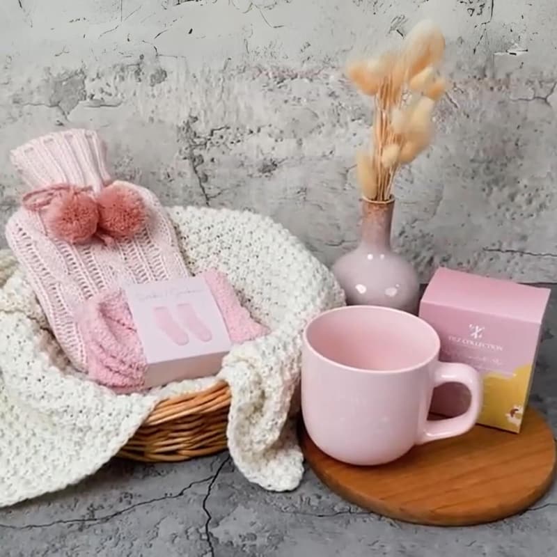 Gourmet Hot Chocolate Gift Set for Women with Mug & Treats