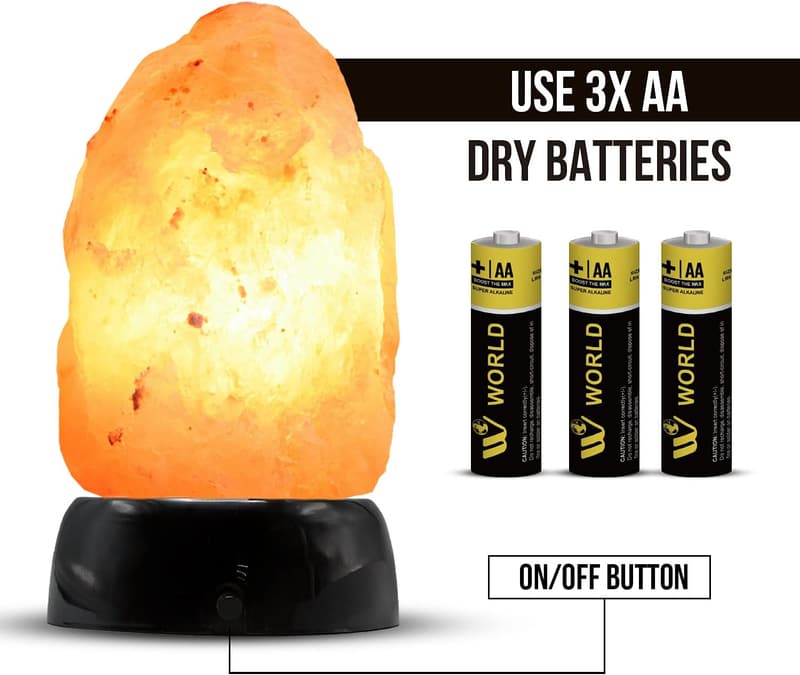 Himalayan Glow Multicolor LED Rock Salt Lamp - Home Decor Gift