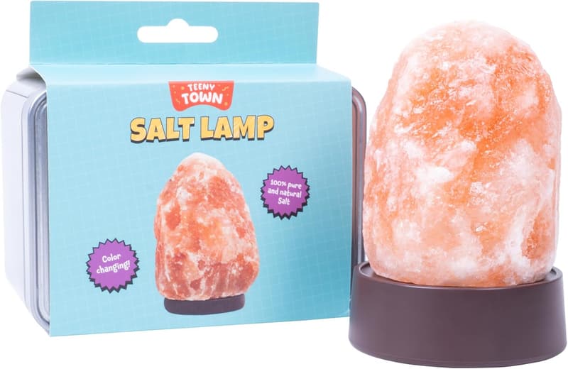 Miniature Himalayan Salt Lamp - Battery Operated Mood Light