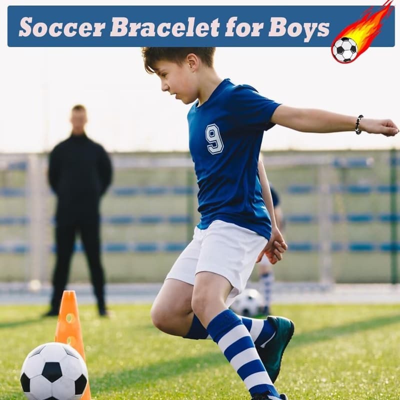 Teen Boys' Sports Bracelet Gifts for Birthday or Valentine's Day
