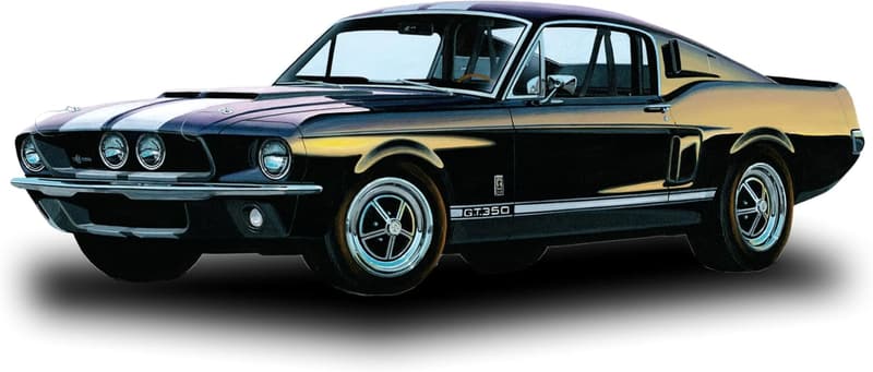 1967 Shelby GT-350 Model Kit, 1:25 Scale