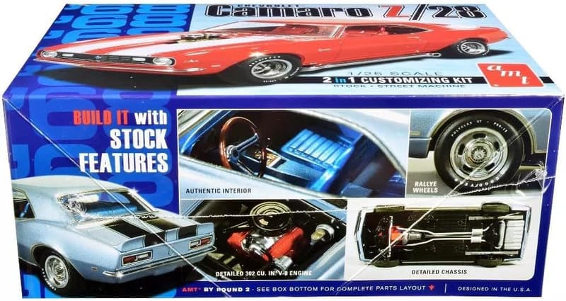1968 Chevy Camaro Z/28 1:25 Scale Model Kit