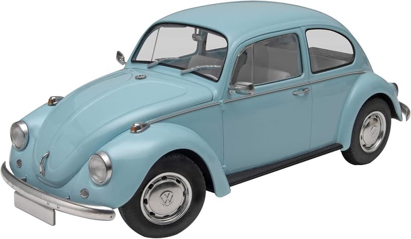'68 Volkswagen Beetle Model Car Kit - 1:24 Scale, 131 Pieces