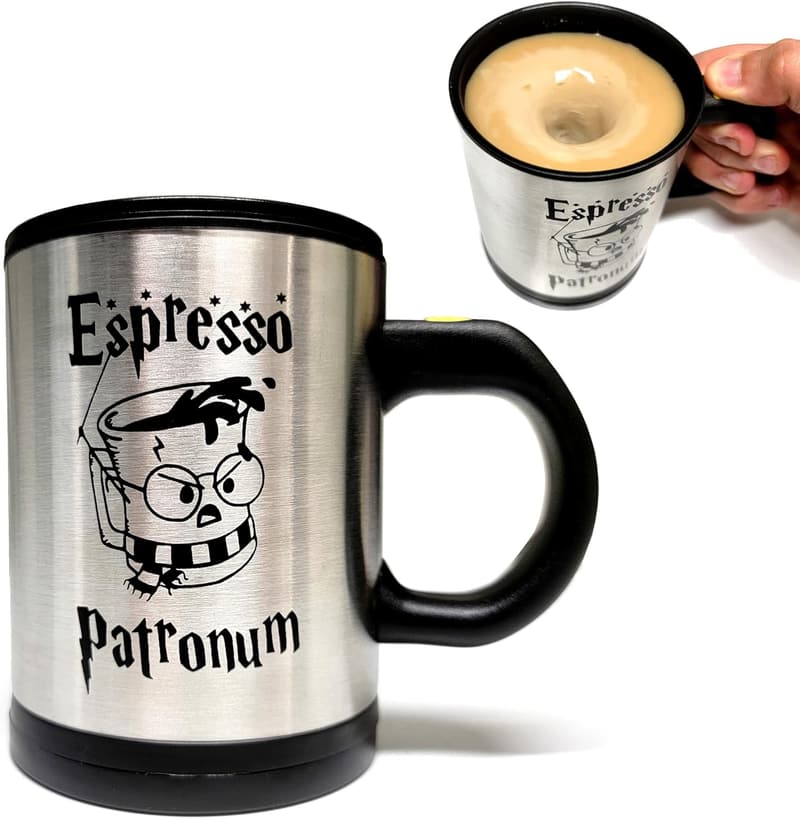 Harry Potter Self-Stirring Espresso Mug - Double Insulated Steel