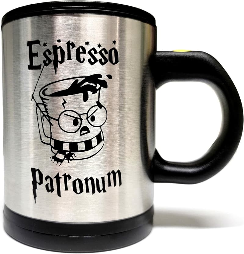 Harry Potter Self-Stirring Espresso Mug - Double Insulated Steel