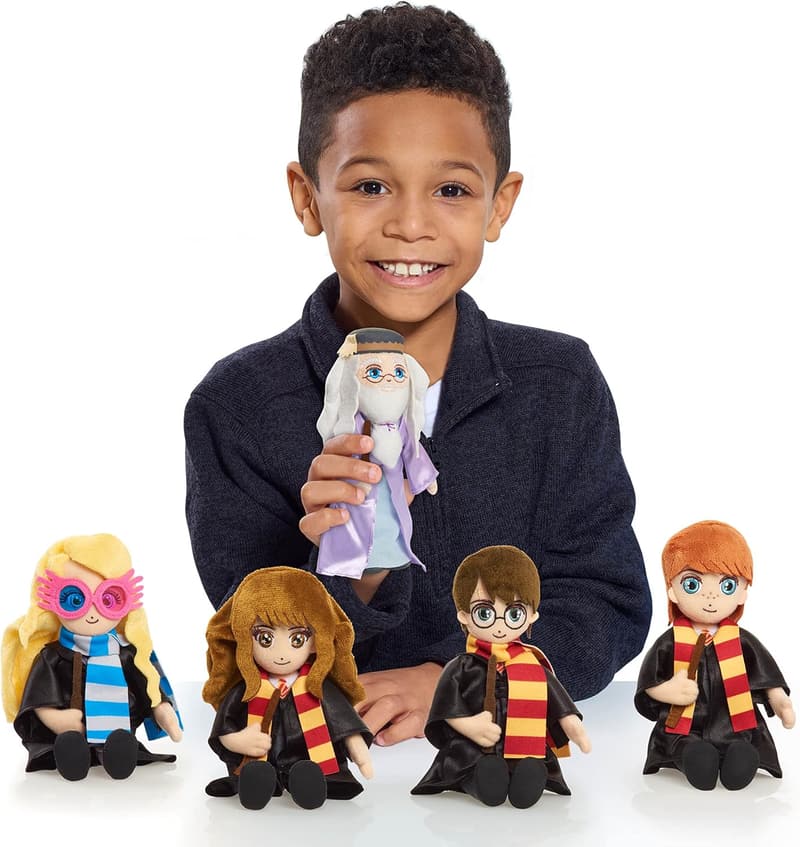Harry Potter™ 8-Inch Plush Wizard Toy with Sound Effects