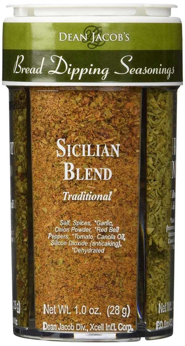 Dean Jacob's 4 Spice Bread Dipping Seasoning Set