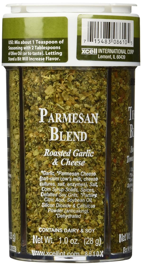 Dean Jacob's 4 Spice Bread Dipping Seasoning Set