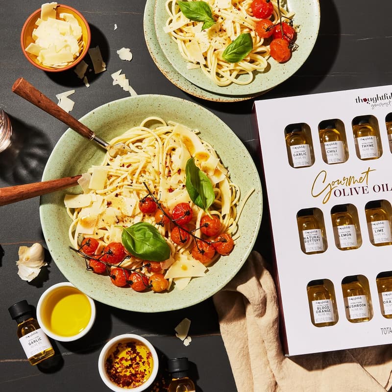 Gourmet Olive Oil Sampler Gift Set - 18 Uniquely Flavored Variety