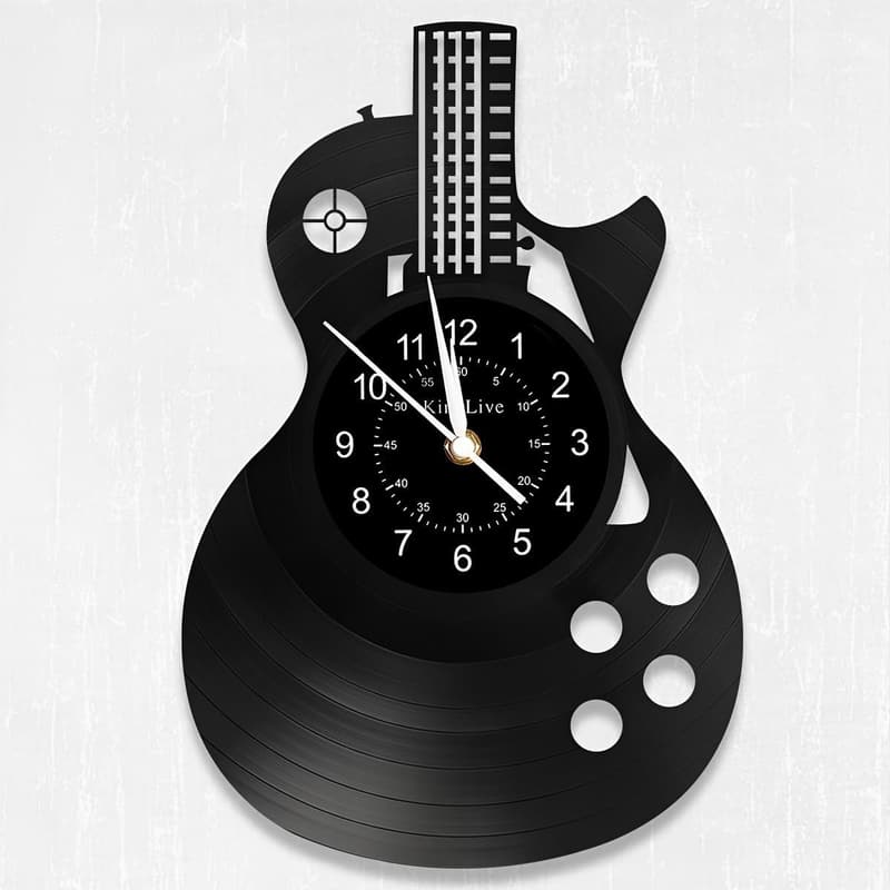 Guitar Wall Clock - Unique Gift for Music Lovers