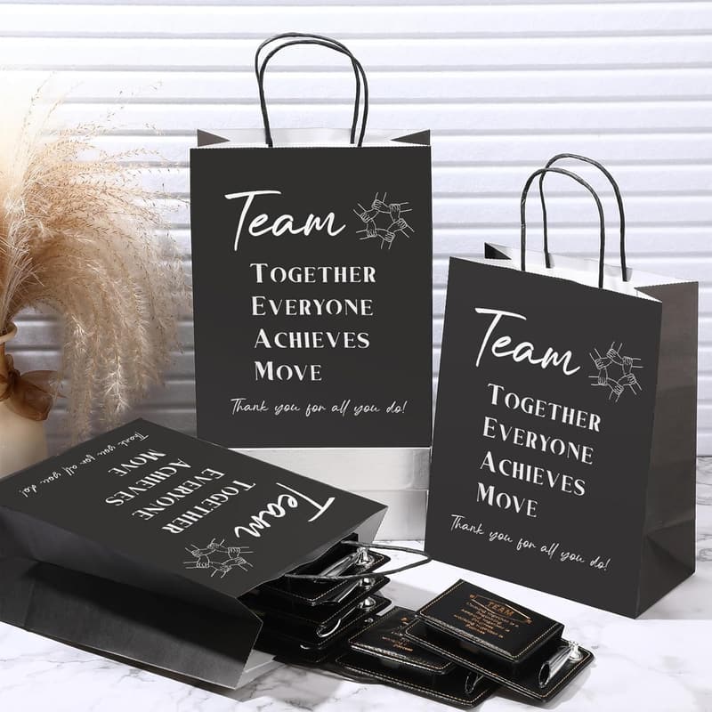 Employee Appreciation Bulk Gift Set: PU Leather Notepad & Pen