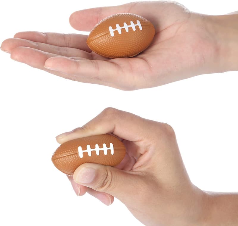 Mini Foam Football Party Favors - 30 Pack, 2.17