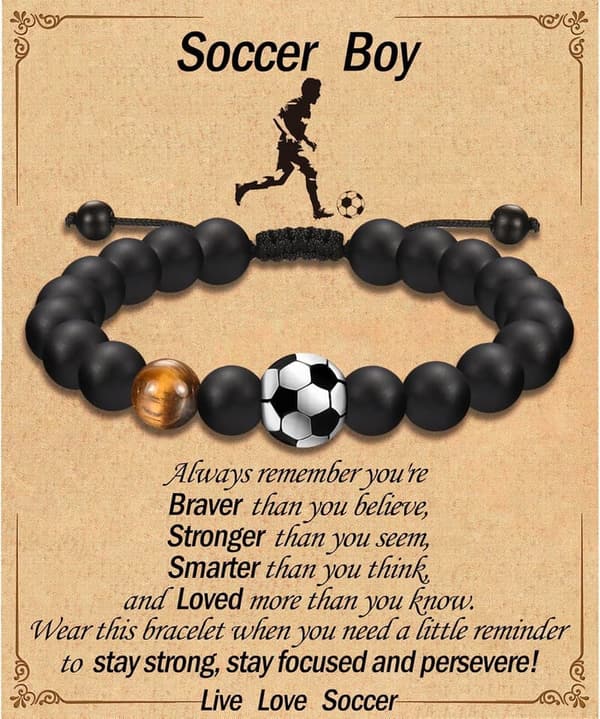 Sports Bracelet for Boys - Ideal Gift for Birthday or Graduation