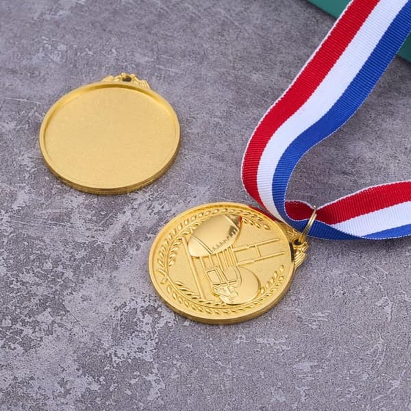 12-Pack Football Medals for Kids' Sports Awards