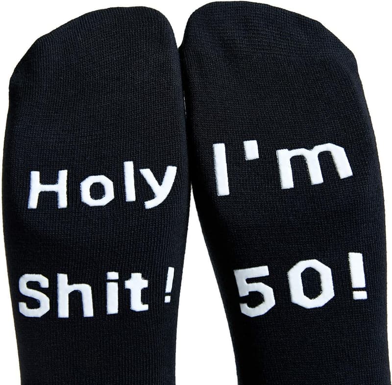 30th & 40th Birthday Funny Socks for Him/Her