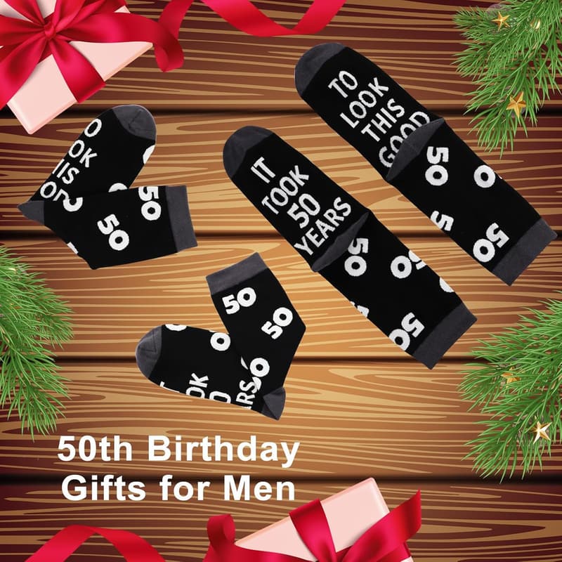 Father's Day Unique Novelty Stitch Socks