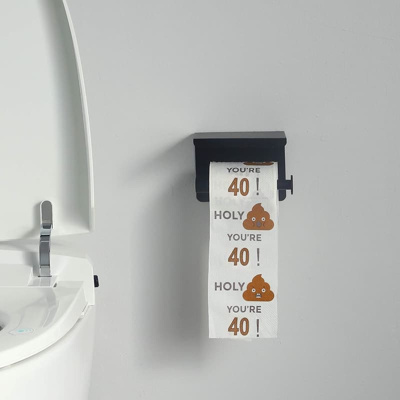 Funny Toilet Paper Gag Gift for Boys and Girls Birthdays