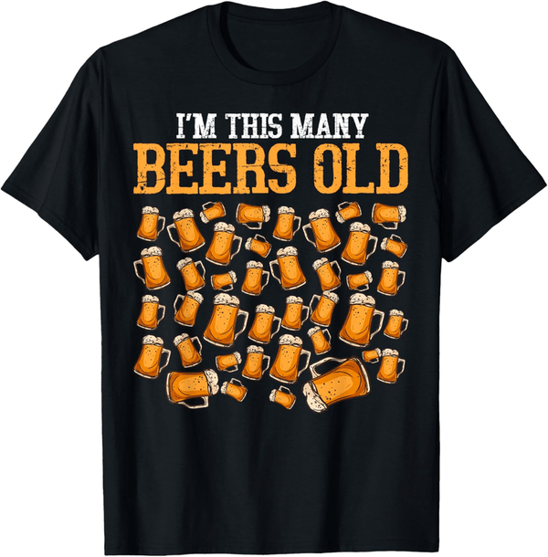 40th Birthday T-Shirt for Beer Lovers